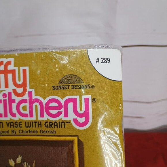 Jiffy Stitchery Indian Vase With Grain Embroidery Kit #289 By Sunset Designs - Picture 5 of 5